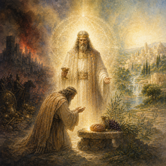 Melquizedeque — O Sacerdócio Antes da Instituição