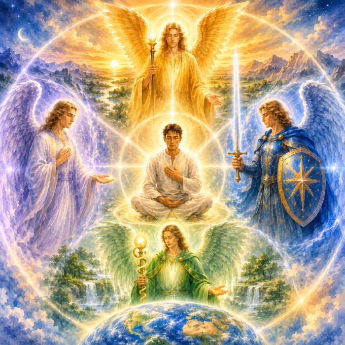 A Meditação dos Arcanjos: Luz, Cura, Proteção e Paz ao Seu Redor