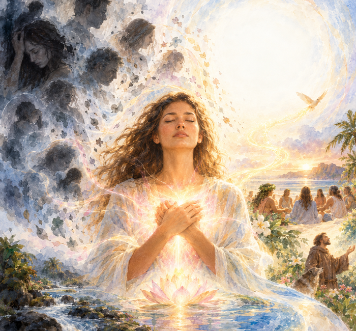 Hoʻoponopono-e-sua-Metafísica-sentir-perdoar-agradecer-amar